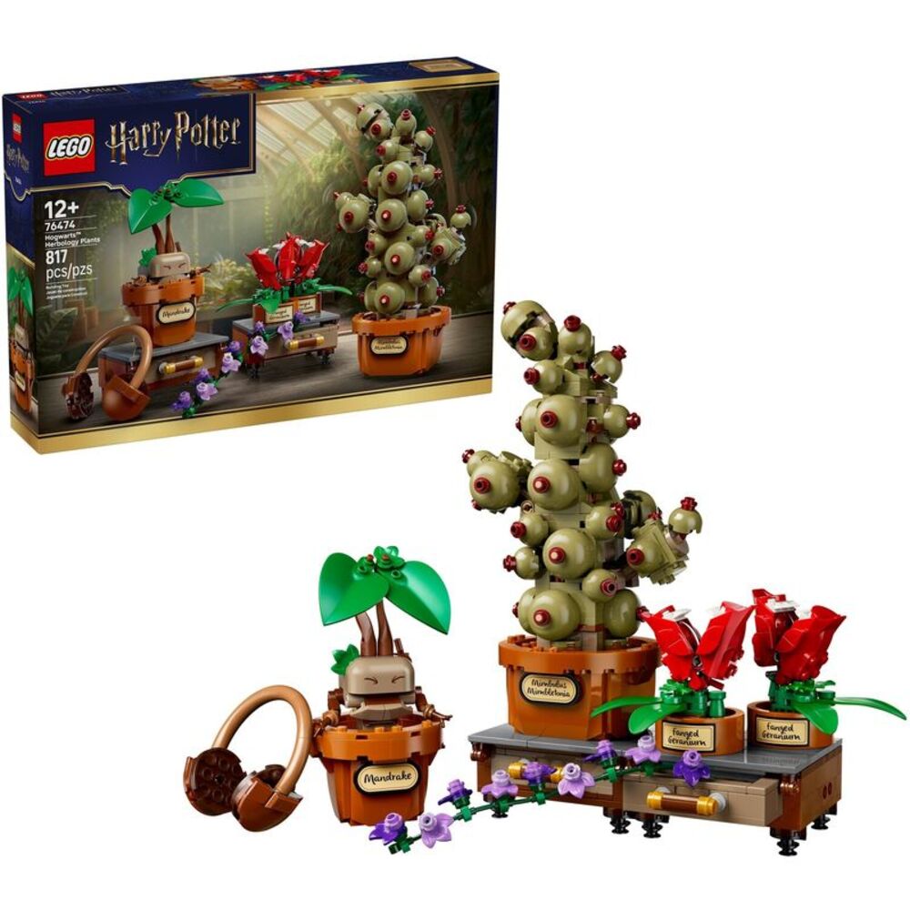 LEGO® Harry Potter™ Hogwarts™ Herbology Plants 76474  COLLECTIBLES